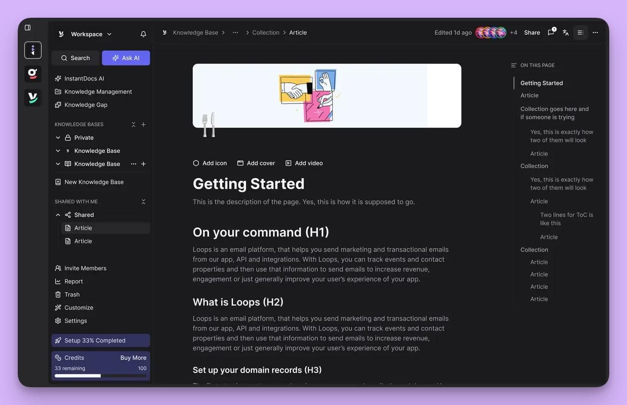 top-6-helpjuice-alternatives-instantdocs-knowledge-base-feature