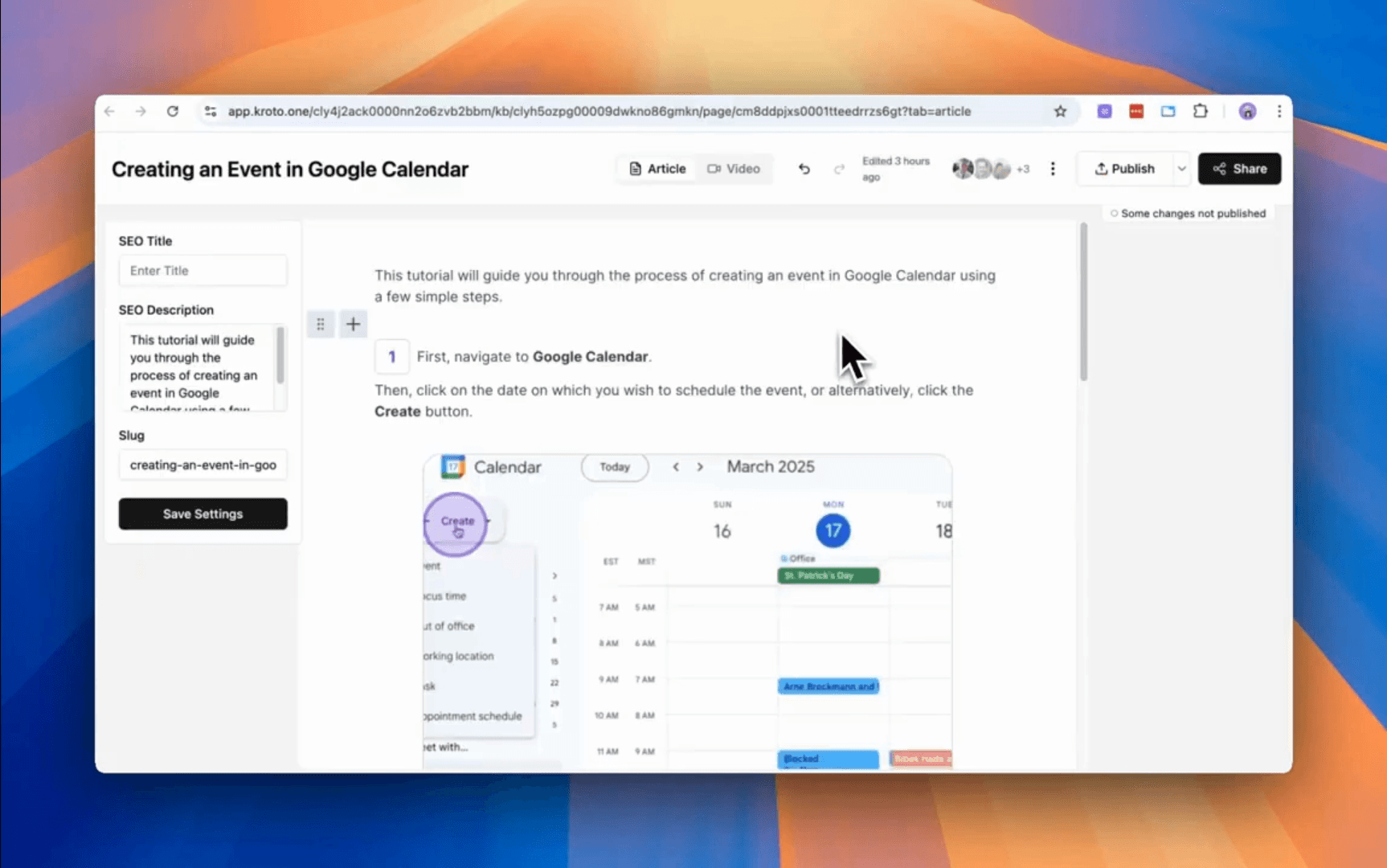 instantdocs instant article creation